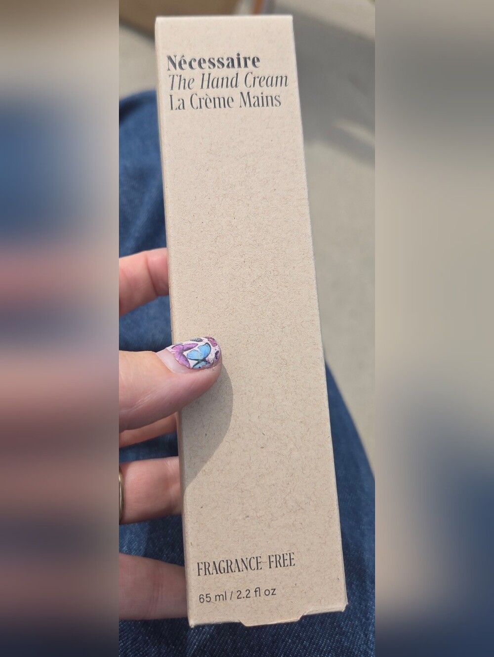 Necessaire The Hand Cream - Fragrance Free (Beige)